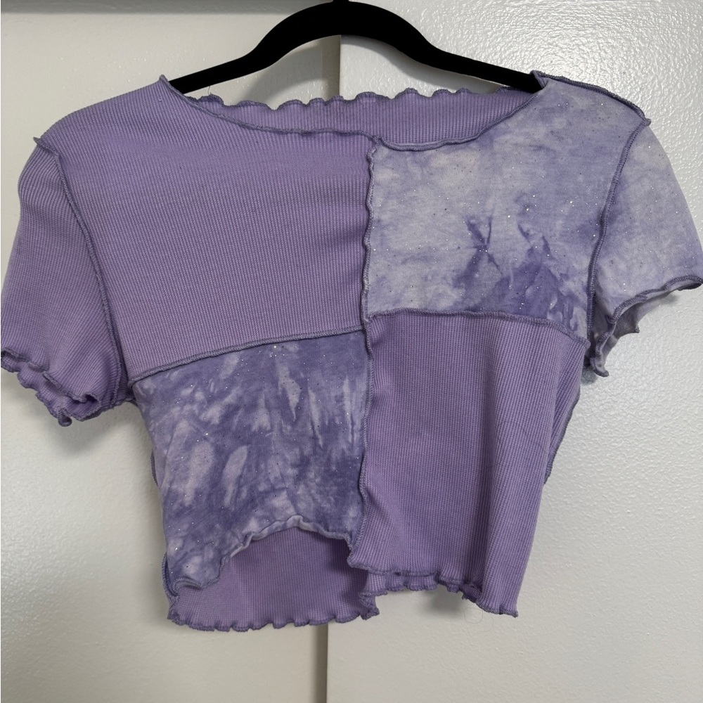 Lavender Crop Top